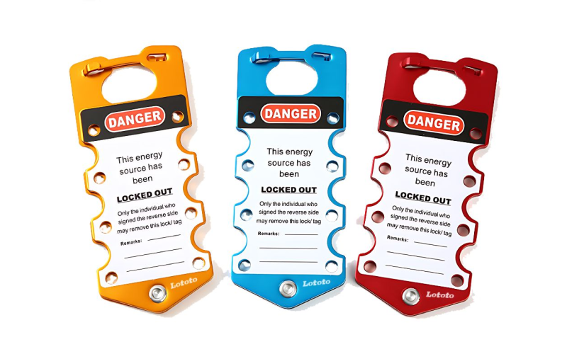 Jual Produk L427 SAFETY LOCKOUT TAGOUT LABELED SNAP-ON-HASP Termurah ...